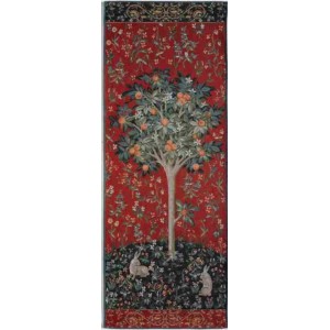 Gobelin tapisserie Oranger médiévall Gobelin tapisserie Oranger médiévall